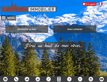 Tablet Screenshot of cham-immo.com